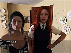 Redhead With Big Tits In 3D Summers Gone.