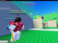 Join the fun cumbat in Roblox condo 1 with cartoon hentai monsters and anime characters