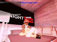 شقراء تركب زب عملاق في وضع الراكبة ثم مص وكلبي