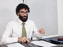 Jag sugde intervjuarens monsterkuk