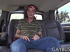 guy has homo sex on his mobile device