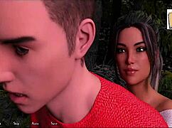 Wah, Cewek Brunet Kinky di Being a DIK Route 3 Begitu Seksi dengan Tetek Besar 😍