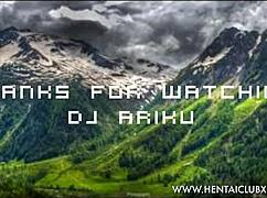 Anime girls in nude ecchi remix theme