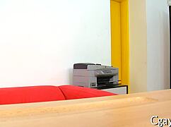 he whispers, 'let's do some anal sex, buddy,' in this gay scene