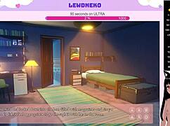 Vtuber Lewdneko engages in lewd play.