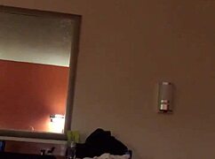 White teen girl casually sucks cock in a blowjob session with sucking and deepthroat