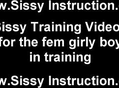 you become a real sissy girl in femdom bdsm