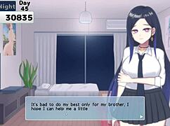 well, love is in the air with megu in episode 10 of this hentai game.
