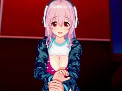 Super Sonico Gets Horny Modeling For You?