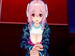 Super Sonico Gets Horny Modeling For You?