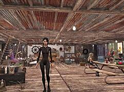 fallout 4 fashion with chyler leigh as top model