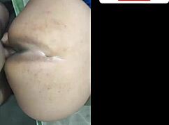 The caserito rico showcases natural tits and ass.