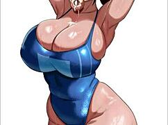 aoi asahina's big tits and ass hentai