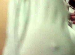 her big tits are bouncing while they fuck her ass, it's so hot.