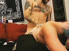 Watch This Amateur Couple Fucking In Doggystyle Until He Cums On Her Back.