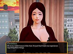 Exploring my new stepfamily in game 586.