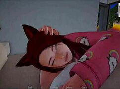 my new family explores small tits in an erotic way