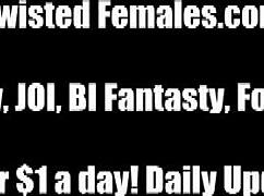 In this POV femdom bondage, I TEST your LOYALTY to the ABSOLUTE LIMIT using toys and rough techniques