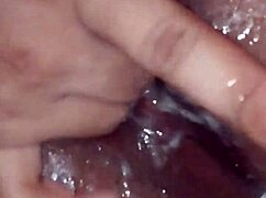 i wish this was real cum dripping from my hole after anal