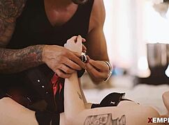 Hey, evelyn claire shares her sensual moments vol 9 with big cock in cowgirl and missionary