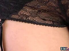 British milf fingering with toys