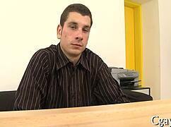 Casual homosexual sex encounter