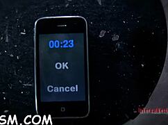 blonde darling enjoys her dildo time