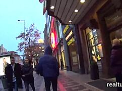 That Czech teen gets seduced in the supermarket and takes it in POV