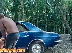 Behind the scenes of a steamy Peruvian photoshoot with ripped clothes