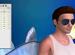 lets play together in 3d gay villa, anal blowjob and assfucking fun