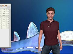 Main sama-sama di 3D Gay Villa, anal blowjob kongkek bontot seronok