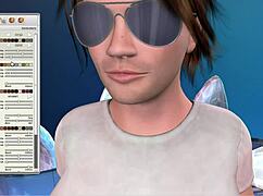 lets play together in 3d gay villa, anal blowjob and assfucking fun