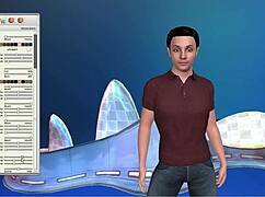 lets play together in 3d gay villa, anal blowjob and assfucking fun