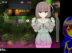 i'm playing this kamikakushi game with crossdressing in the village ranch