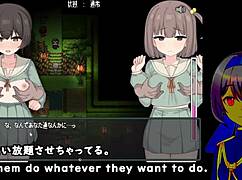 i'm playing this kamikakushi game with crossdressing in the village ranch