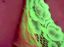 Ebony Bbw With Natural Tits Masturbates Using Dildo