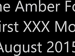 Ambers1stvid with blonde striptease and squirting