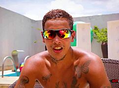 a young tattooed guy surprised me with his actions