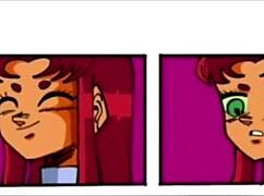 teen titans relief created by doompypomp in anime style