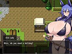 horny adventurer karen cursed with constant desire.