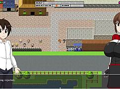 Girl Flashes Tits While Riding Bike Outdoors.