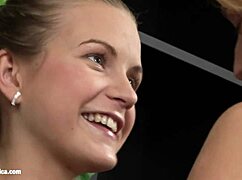 I love watching Sharon and Hanna in sensual lesbian sex scenes