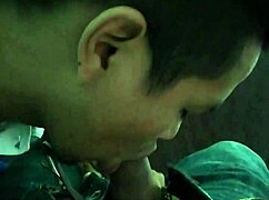 My nephew surprises me with a blowjob on my monster cock, but it's so intriguing and forbidden.