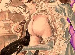 Tarkastellaan näitä vintage-erotiikkapiirroksia vanhoista sarjakuvista