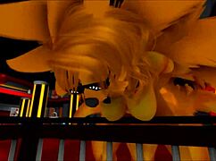 Roxy Foxy in hentai cartoon adventures