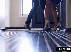 Teenfidelity: April Brookes Rough Fuck With Creampie.