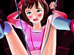 ぷるぷる春香09「紐ひっぱりゲーム」 IS SO EXCITING!!