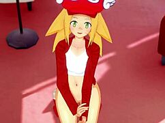 ROLL from MEGAMAN NEEDS HER SERVICING and LUBRICATION in this HOT HENTAI SCENE