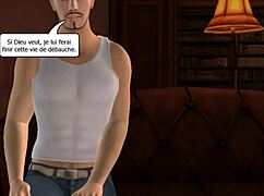 I watch the 3D animated gay sex of the prince of desert in french