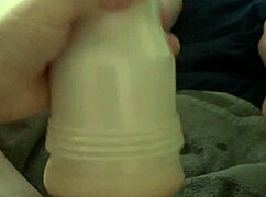 X900d Solo Fleshlight Wank Leads To Intense Internal Cumshot